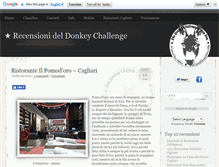 Tablet Screenshot of donkeychallenge.com